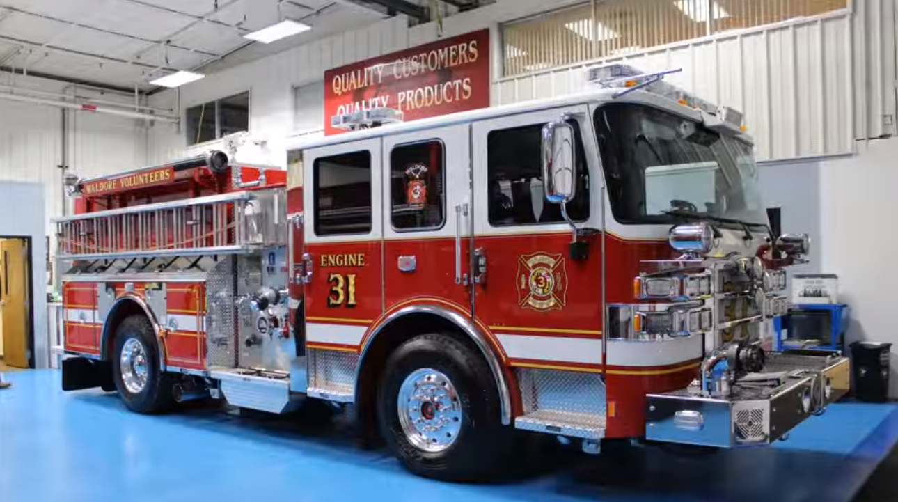 Video: Tour of New Engine 31 - Waldorf Volunteer Fire Department